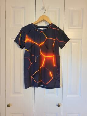 Unknown brand large boys 3D graphic tee